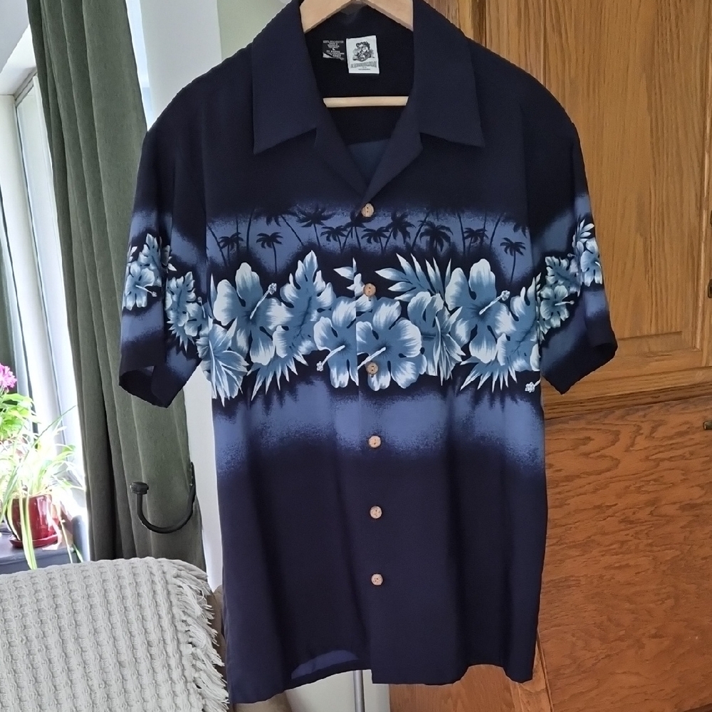 Kennington Vintage Hawaiian Men's Shirt Size L VTG